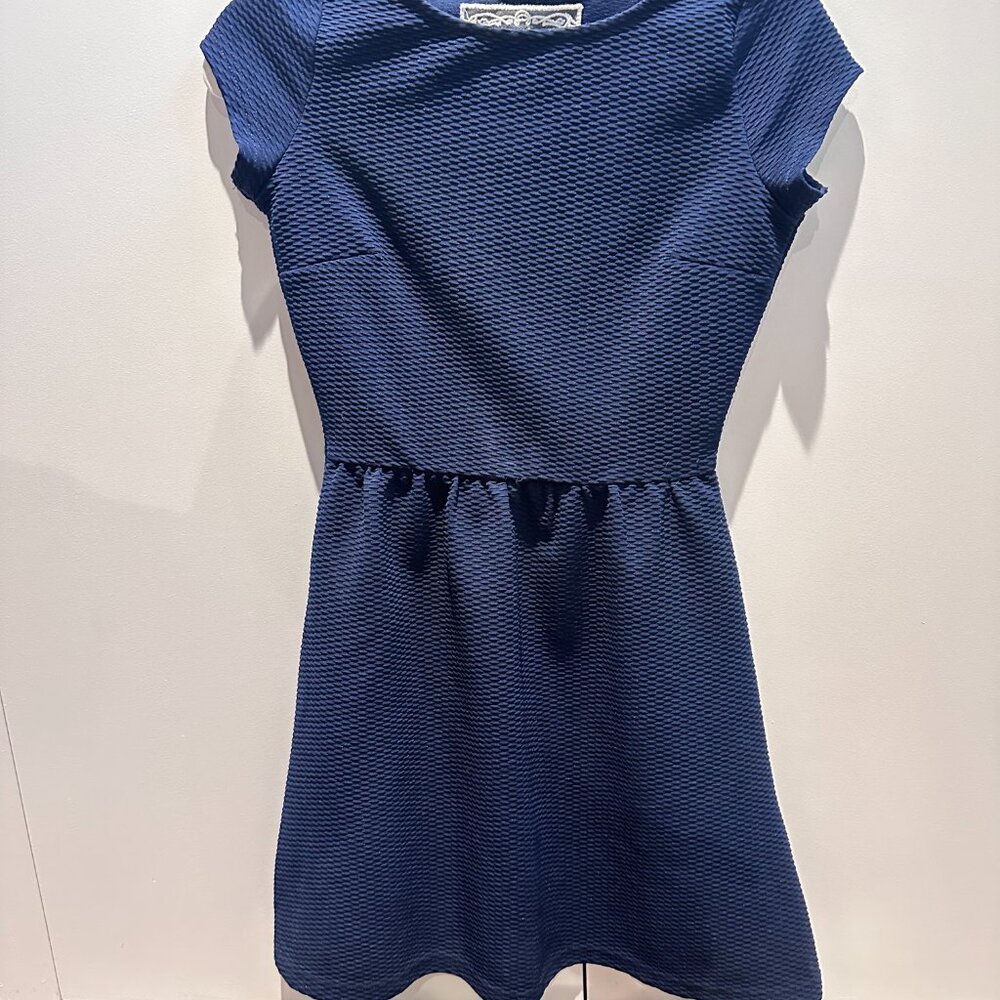 Blue midi dress | Pink Martini